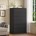 Hasuit | 51.8 Inch Tall Dresser with 7 Drawers High Chest of Drawers Storage Organizer for Closet Modern Taller Clothes Storage Tower