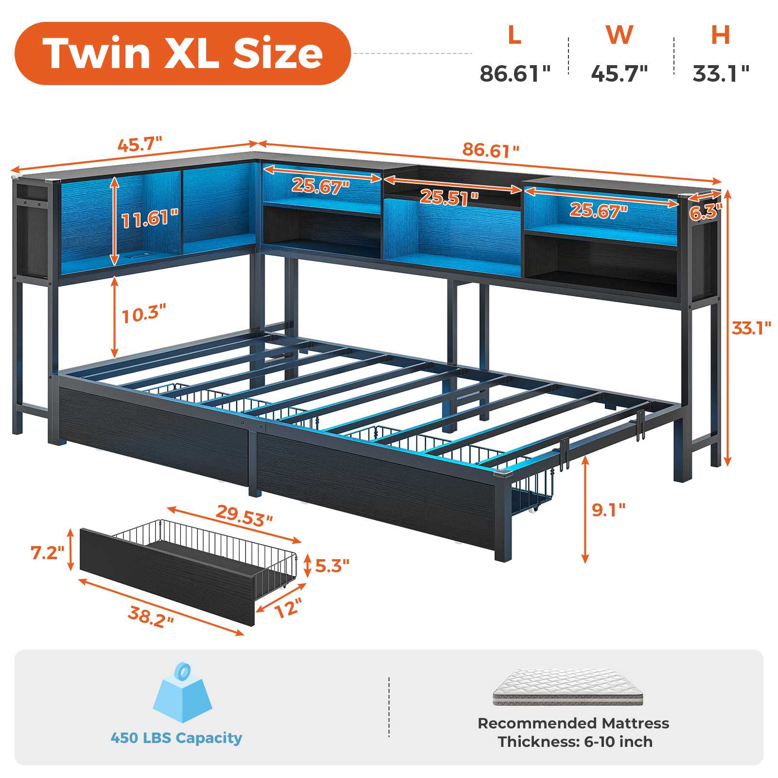 2 person desk