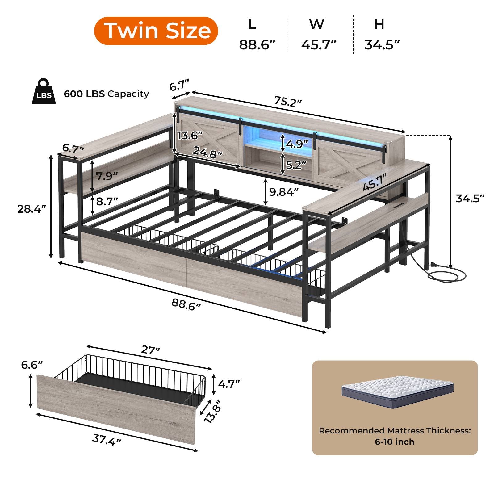 2 person desk