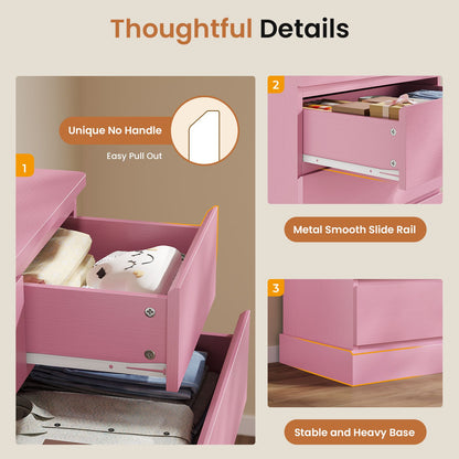 Hasuit | 51.8 Inch Tall Dresser with 7 Drawers High Chest of Drawers Storage Organizer for Closet Modern Taller Clothes Storage Tower