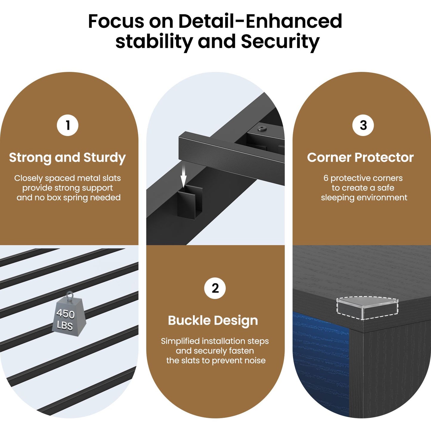 Hasuit | Twin Corner Bed with Desk and Storage Bookcase Daybed with Charging Station and LED Light Modern Teenagers Bedframe