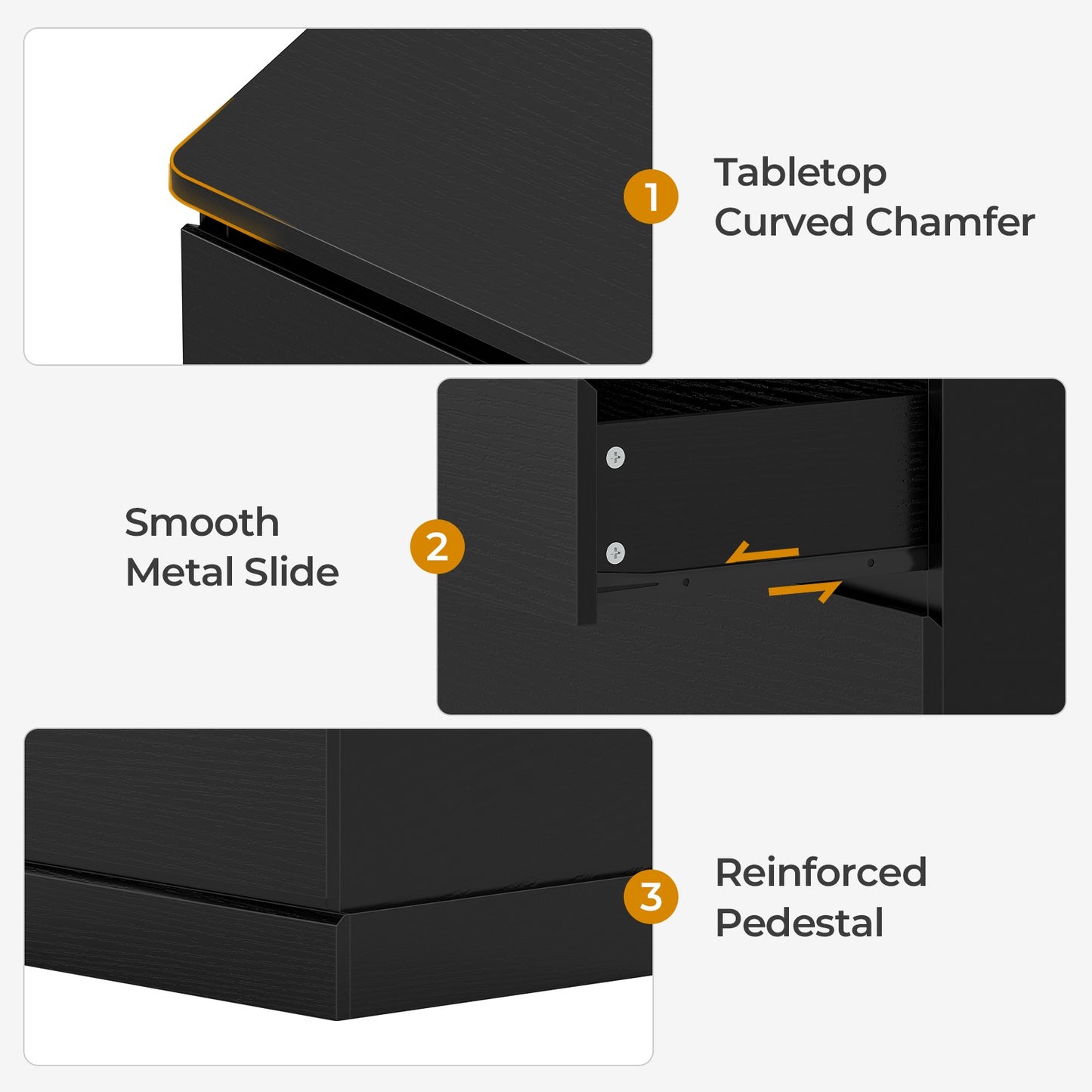 Hasuit | 40 Inch Dresser with 6 Drawer Tall Chest of Drawers Storage Organizer for Closet Modern Clothes Storage Tower