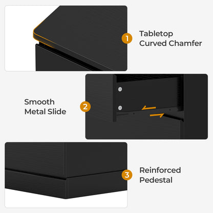 Hasuit | 40 Inch Dresser with 6 Drawer Tall Chest of Drawers Storage Organizer for Closet Modern Clothes Storage Tower