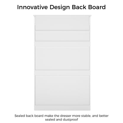 Hasuit | 55.6 Inch Tall 7 Drawers Dresser Large Chest of Drawers with Modern Wooden Vertical Storage Clothes Closet Organizer