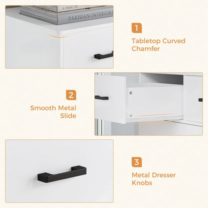 Hasuit | 55.6 Inch Tall 7 Drawers Dresser Large Chest of Drawers with Modern Wooden Vertical Storage Clothes Closet Organizer