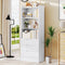 Hausuit White Bathroom Cabinet with Drawers